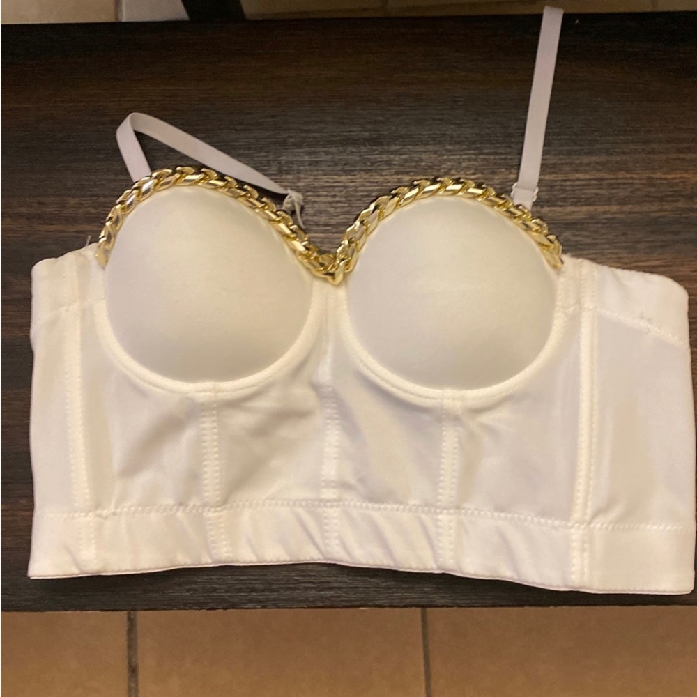 White and gold convertible top